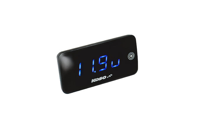 Voltmeter / Thermometer Slim NG blue