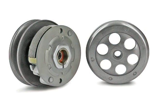 Rear Pulley, clutch + bell Minarelli before 1998 (105mm)