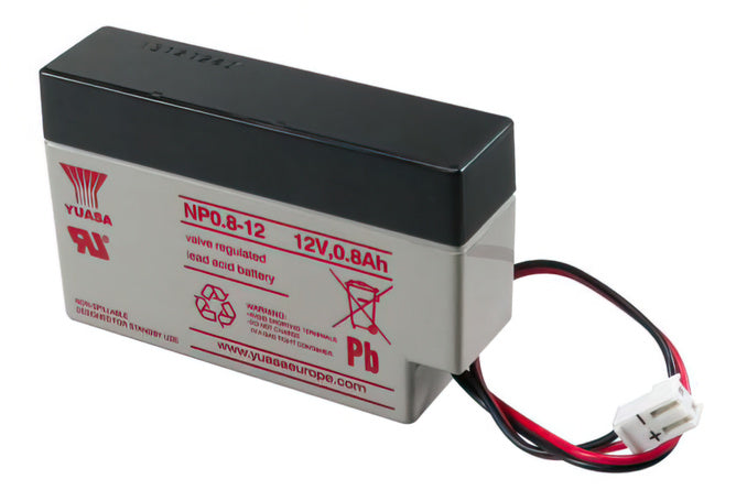 Battery Drag Race MK2 12V 08Ah 96x25x61.5mm 320g