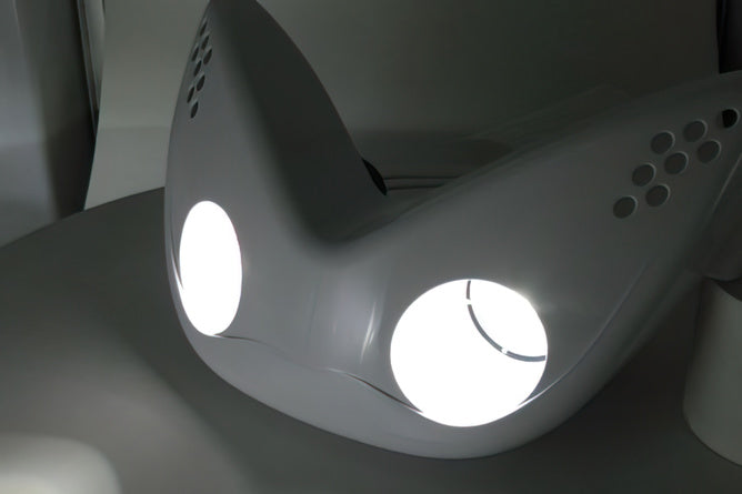 Twin Headlight Yamaha Aerox white