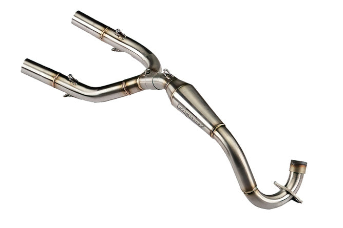 Twin Full Exhaust (header pipe w/o silencer) YCF Factory for YCF Factory SP