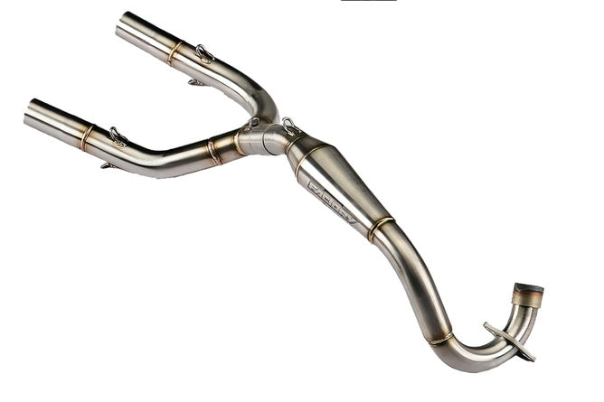 Twin Full Exhaust (header pipe w/o silencer) YCF Factoy for YCF Bigy