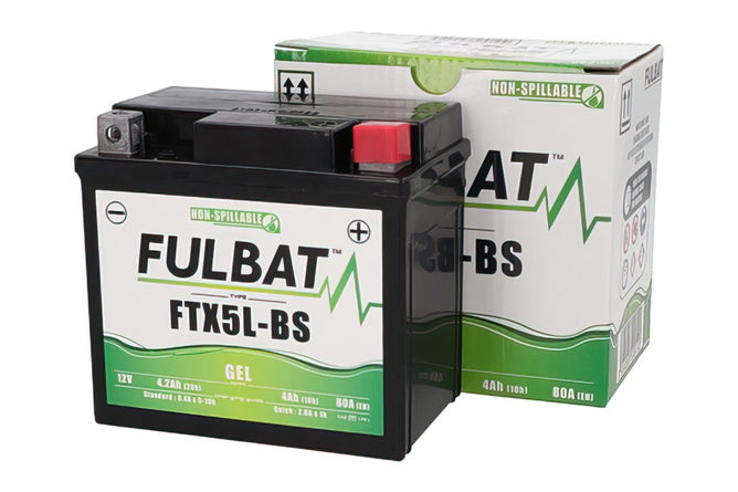 Battery Gel Fulbat FTX5L-BS 12V - 4Ah