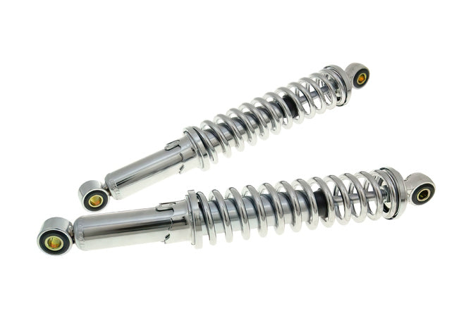 Shock Absorber mechanical chrome L.340mm Puch Maxi / Condor (x2)