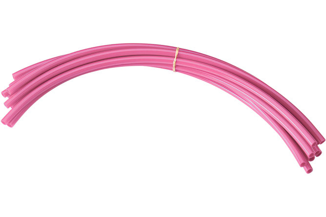 Vent Hoses / Breathers (x9) polyurethane PINK