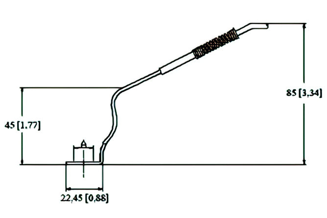 Temperature Sensor AGS MyChron4 EGS M14 0,3m