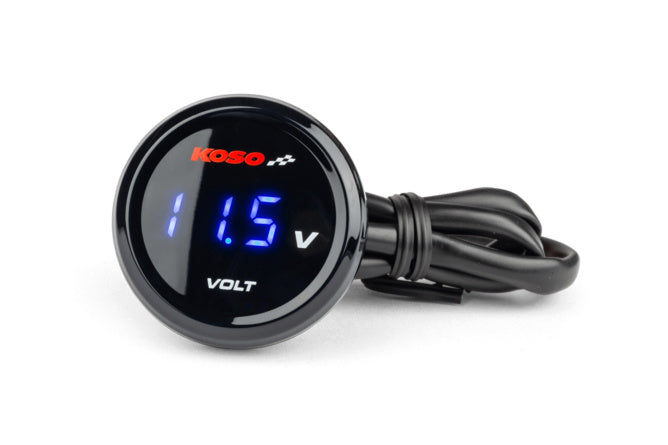 Voltmeter digital Koso Coin blue