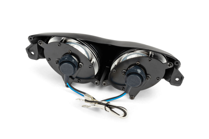 Twin Headlight Yamaha Aerox CAR-GLAS black