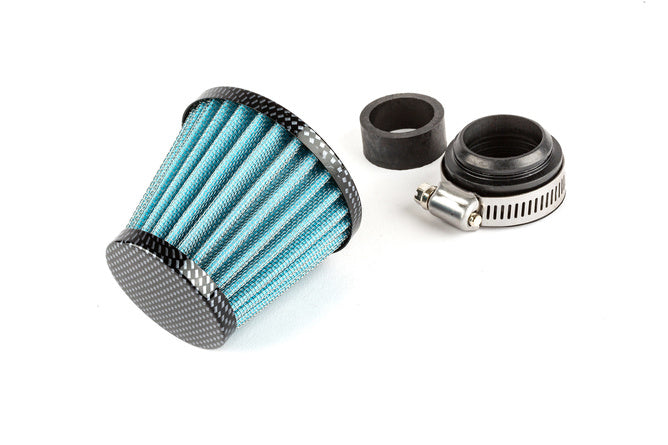 Air Filter STR8 Powerfilter 28/35mm PHVA/PHBN carbon / blue