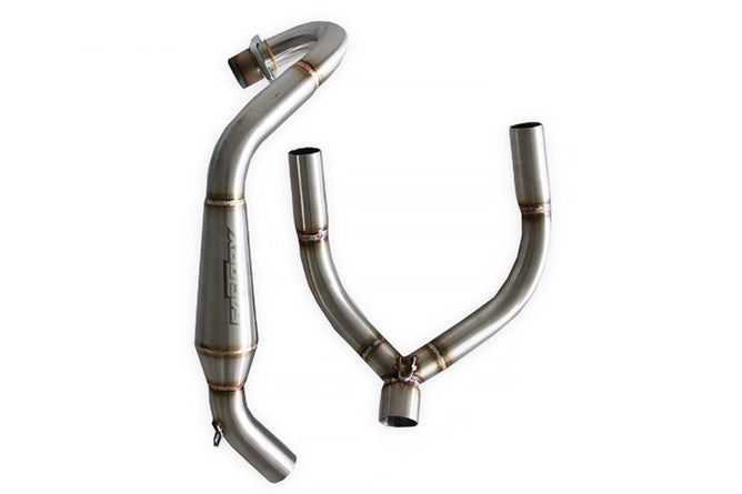 Twin Full Exhaust (header pipe w/o silencer) YCF Factory for YCF Factory SP